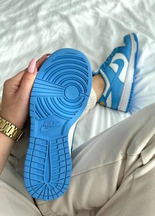 Nike dunk low blue8 фото