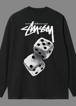 Стуху кофта лонгслив stussy1 фото