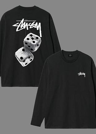 Стусі кофта лонгслів stussy 2