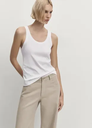 Майка топ massimo dutti 6891/5632 фото