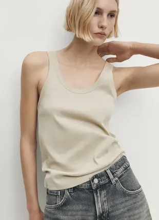 Майка топ massimo dutti 6891/5631 фото