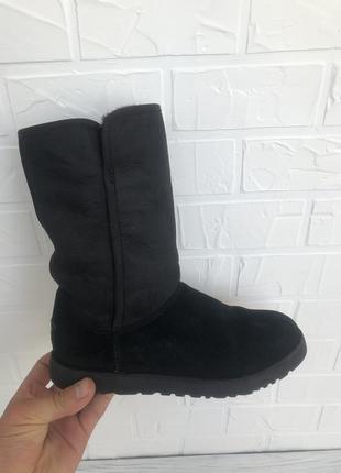 Женские черные  сапожки ugg оригинал