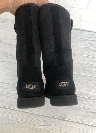 Женские черные  сапожки ugg оригинал5 фото