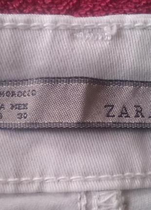 Светлые брючки zara