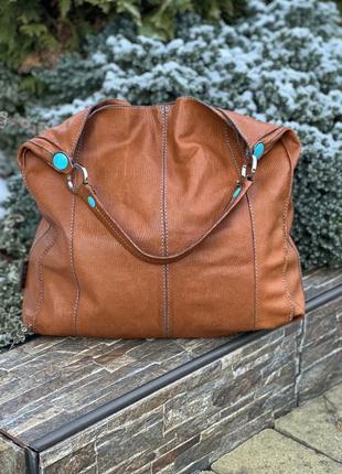 Gabs итальялия роскошная оригинальная сумка шоппер натуральная кожа1 фото