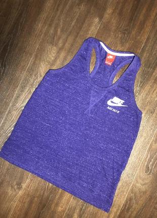 Женская майка для занятий спортом nike gym vintage women's tank top4 фото