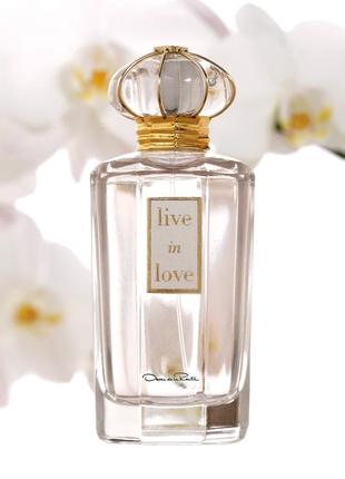 Oscar de la renta live in love, оригинал, парфюм, edp, делюсь!