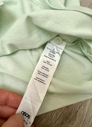 Легкая органическая зеленая мятная рубашка поло короткий рукав джерси шведка гавайка тенниска3 фото