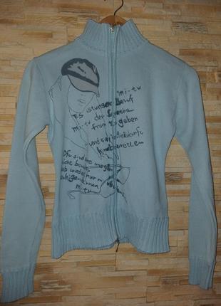 Кофта на молнии 12-14лет