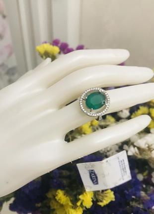 Невероятно красивое серебряное кольцо с агатом zarina3 фото