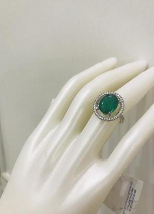 Невероятно красивое серебряное кольцо с агатом zarina6 фото