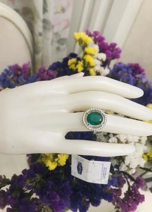Невероятно красивое серебряное кольцо с агатом zarina9 фото