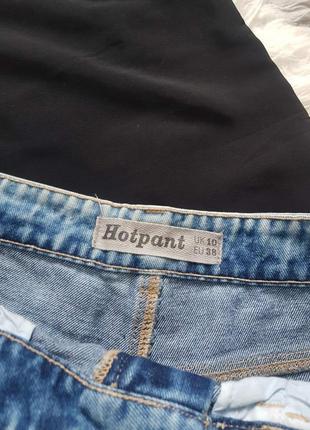 🖤1+1=3🖤коттоновые качественные стильные джинсовые шорты 🖤hotpant🖤4 фото