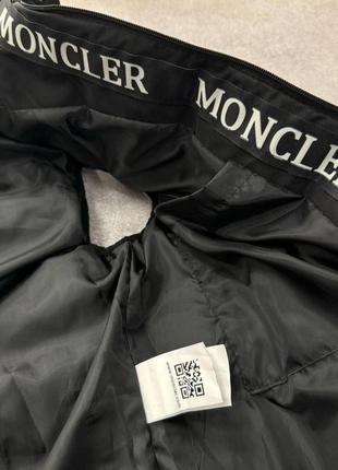 Чоловіча жилетка moncler чорна5 фото