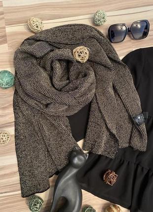 Роскошный шарф с люрексом 50/180 (швеция🇸🇪)