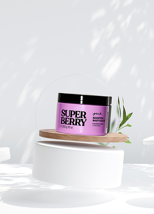 Скраб для тіла victoria's secret pink. super berry