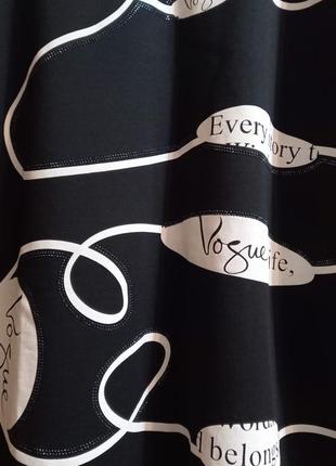 Женская модная туника в принт и камушки