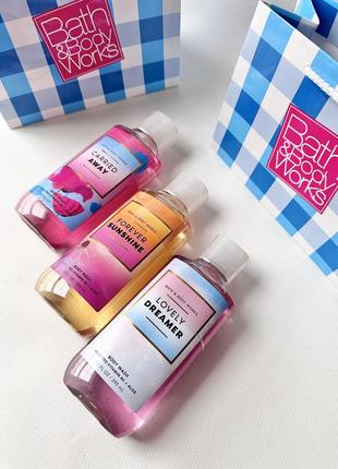 Гель для душу bath and body works