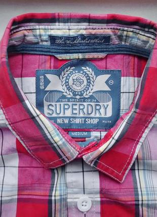 Сорочка superdry new shirt union (m)4 фото