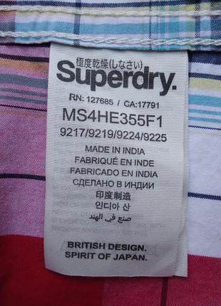 Сорочка superdry new shirt union (m)9 фото