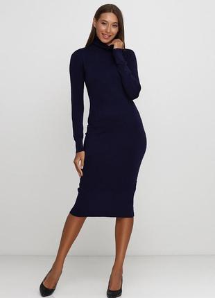 Шикарное платье водолазка, в составе кашемир