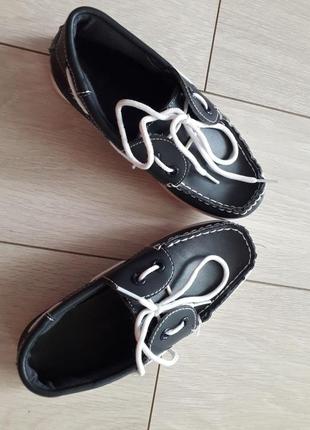 Шкіряні туфлі мокасини lily & dan