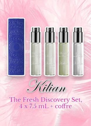 Kilian paris - the fresh discovery set, 4 х 7.5 ml1 фото