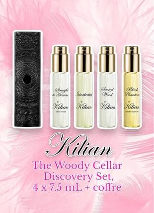 Kilian paris - the woody cellar discovery set, 4 х 7.5 ml