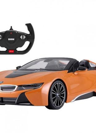Радиоуправляемая игрушка rastar bmw i8 roadster 114 (95560 orange) - топ продаж!