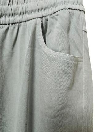 Жіночі штани джинсові на гумці джогери8 фото