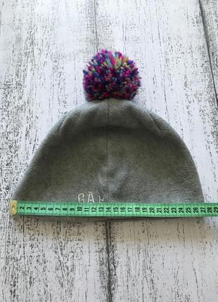 Крутая флисовая с балабаном шапка gap
