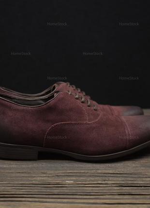 Мужские замшевые туфли geox respira suede оригинал р-404 фото