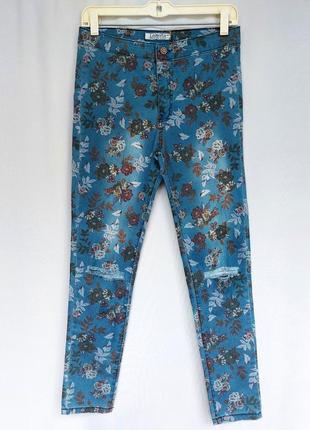 Суперціна. стильні джинси, принт. нові, р-ри 40-46