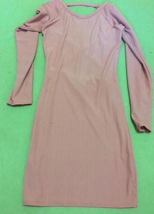 Платье в рубчик missquided