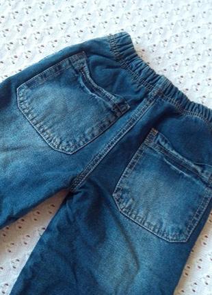 Джинси на флісі утеплені теплі джинси на флісі зимові штани зима6 фото