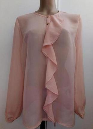 Блузка персикового цвета1 фото