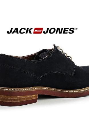 Туфли jack jones stan темно синие новые 42р3 фото