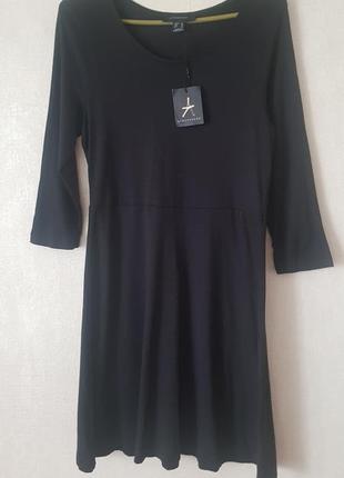Нова трикотажна сукня міні коротке чорне плаття atmosphere 12