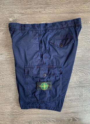 Розпродаж stone island cargo shorts navy ® оригінал карго шорти