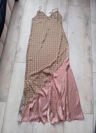 Платье атласное сарафан3 фото