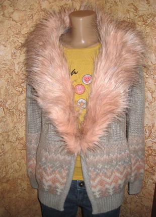Теплий кардиган miss selfridge s-m розмір