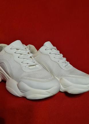 Кросівки asos білі об'ємні10 фото