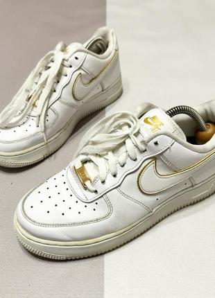 Кожаные кроссовки nike air force 1 оригинал 39 размер2 фото