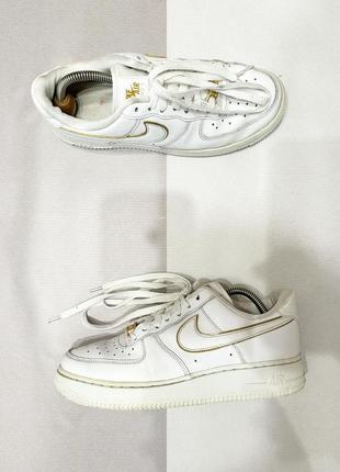 Кожаные кроссовки nike air force 1 оригинал 39 размер