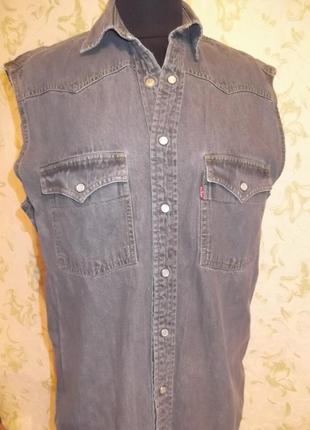 Сорочка безрукавка бренд levi strauss & co