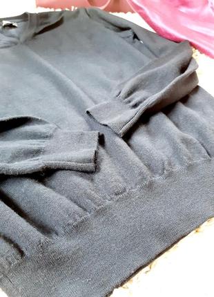 Актуальный комфортный свитер/реглан/джемпер мериносовая шерсть и кашемир,magazin, p. l10 фото