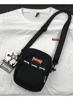 Сумка thrasher харшер хаки месенджер 6