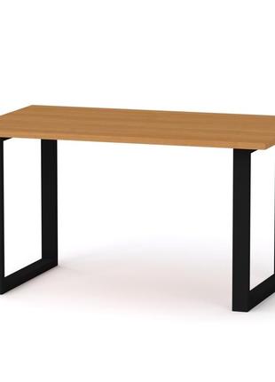Стол журнальный лофт-1 компанит простой кофейный стол в стиле лофт в гостиную в офис 80х50х42 см6 фото