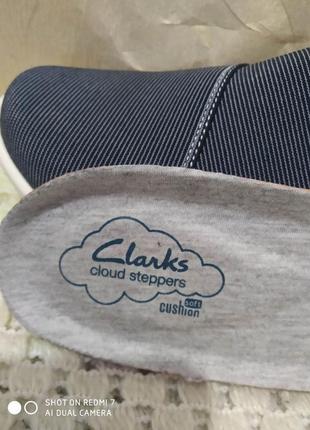 Мокасини clarks cloud steppers soft cushion9 фото