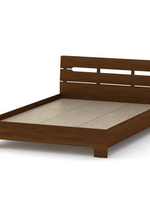 Кровать стиль компанит 160 двухместная для двоих большая низкая современный дизайн японский стиль